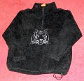 Fleece Pullover Green Tiger Outline Embroidery-L-3_800